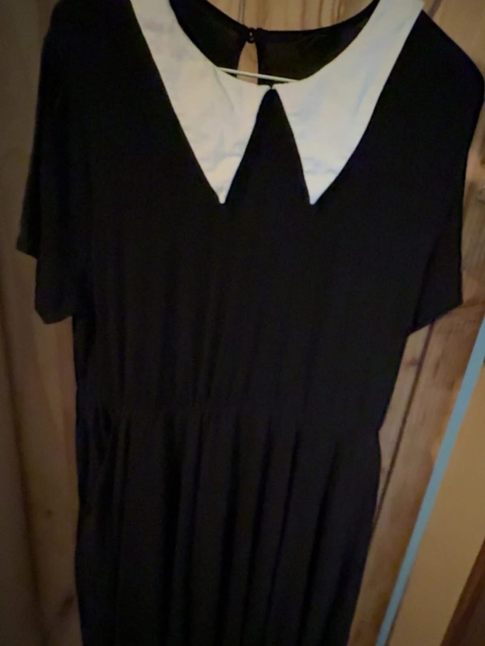 Torrid Wednesday Costume Black Dress With White Collar